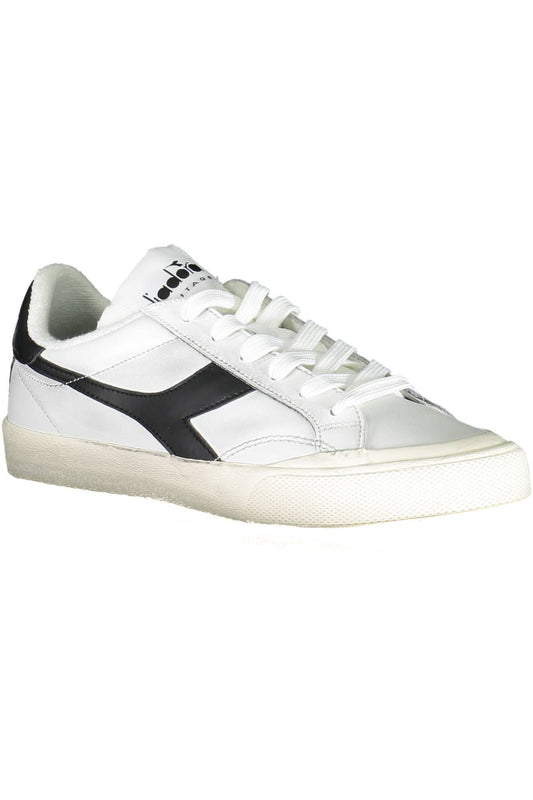 Diadora White Fabric Women Sneaker