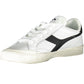 Diadora White Fabric Women Sneaker