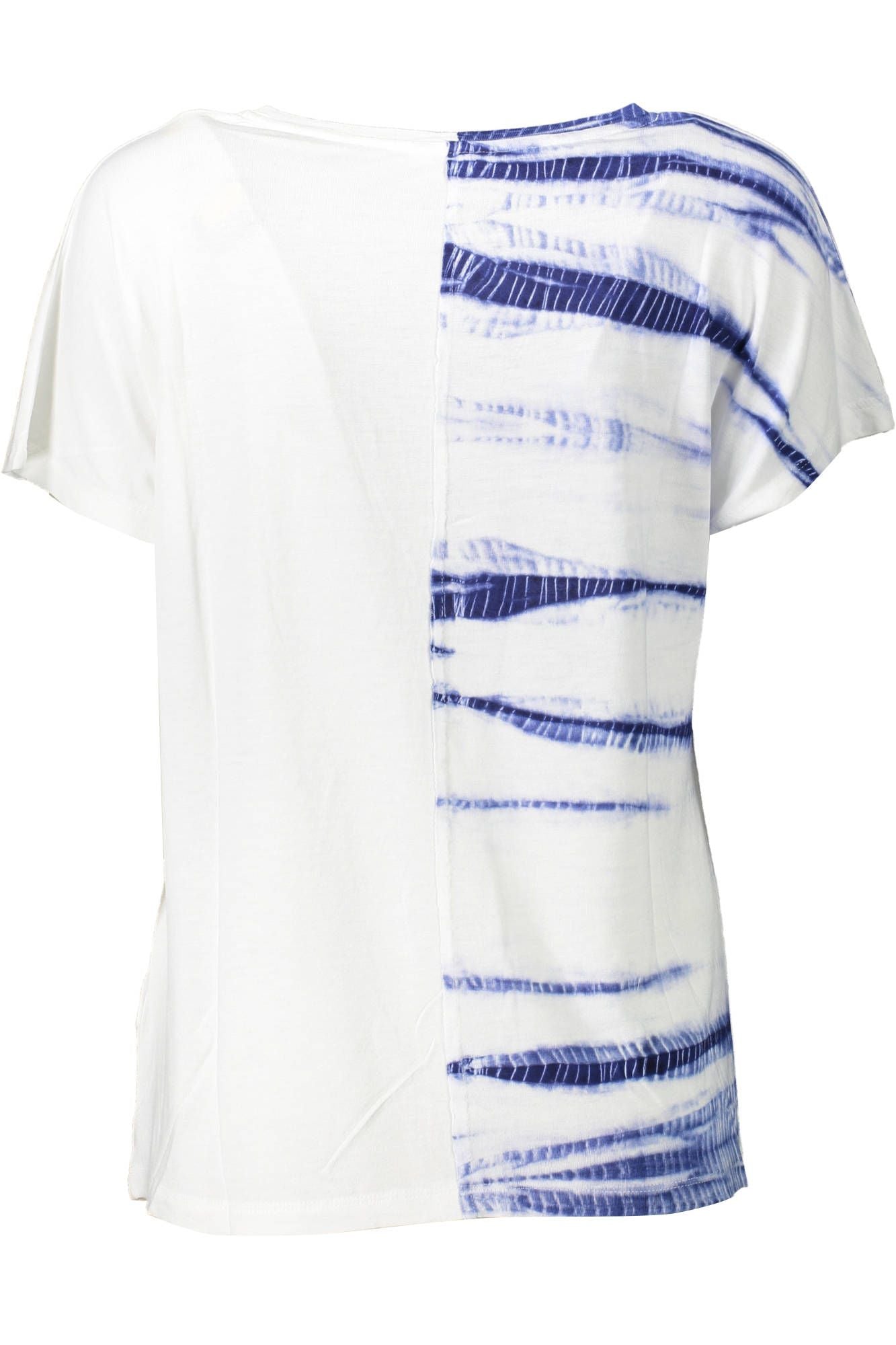 Desigual White Viscose Women T-Shirt