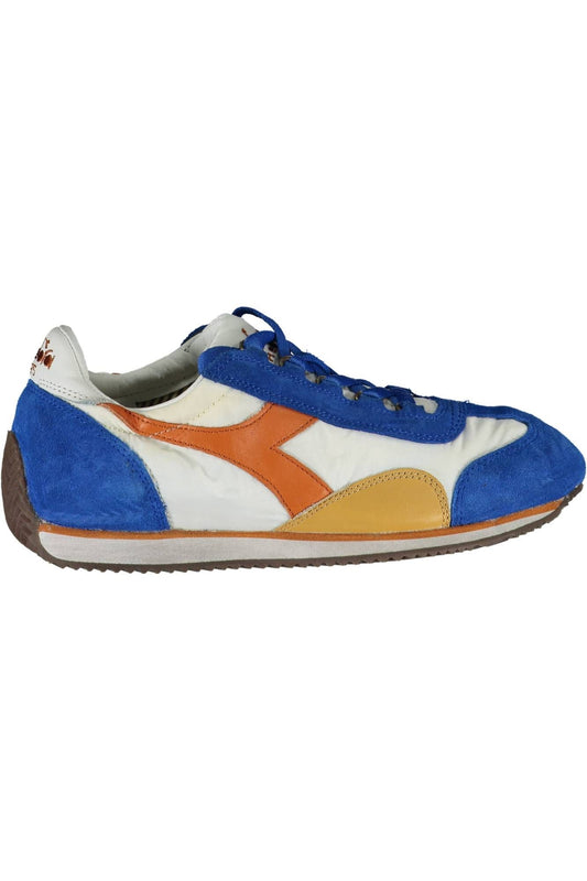 Diadora Blue Fabric Women Sneaker