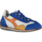 Diadora Blue Fabric Women Sneaker