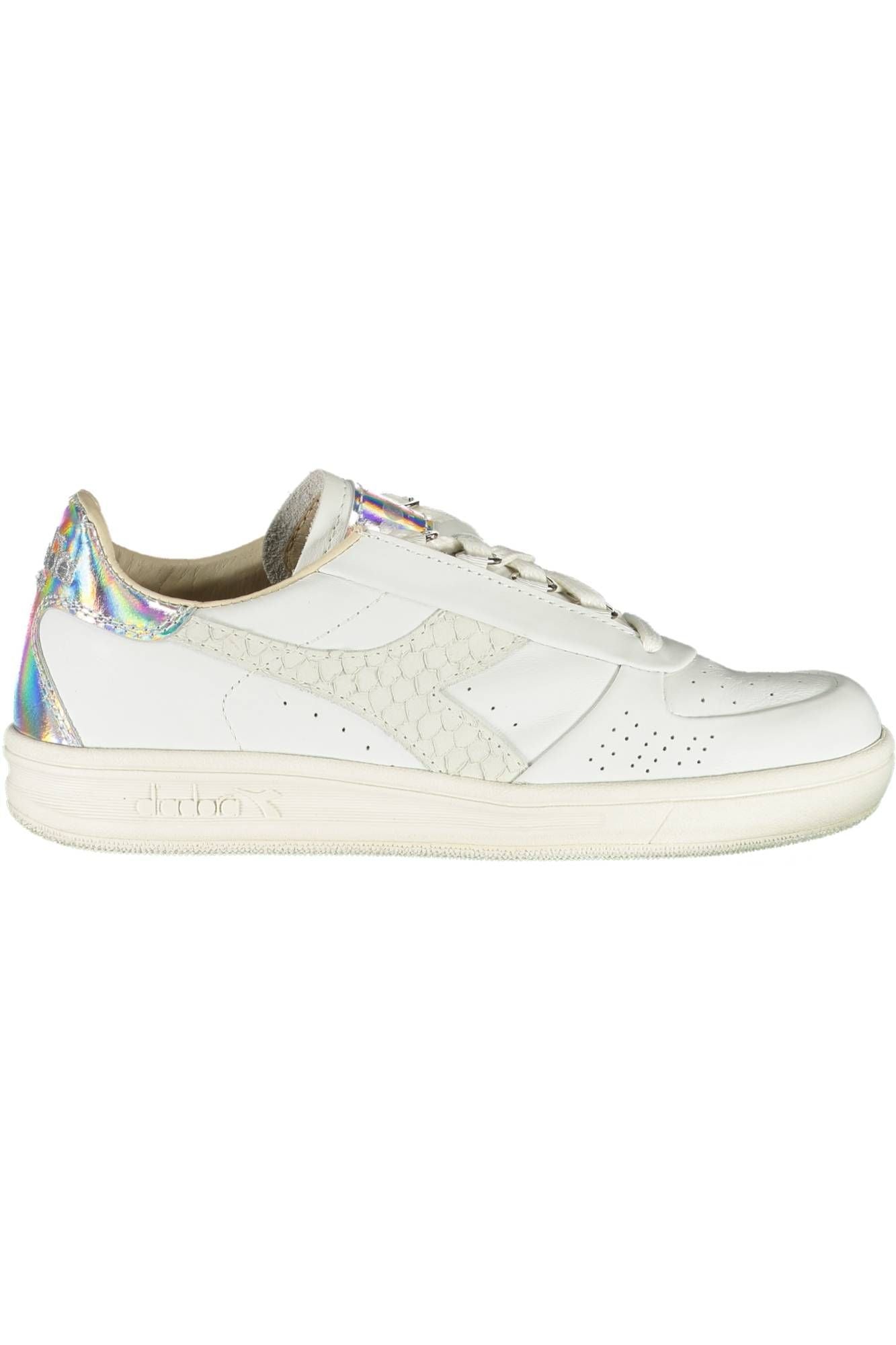 Diadora White Fabric Women Sneaker