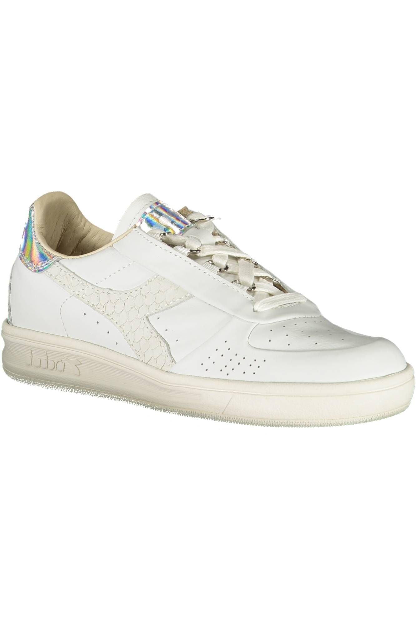 Diadora White Fabric Women Sneaker