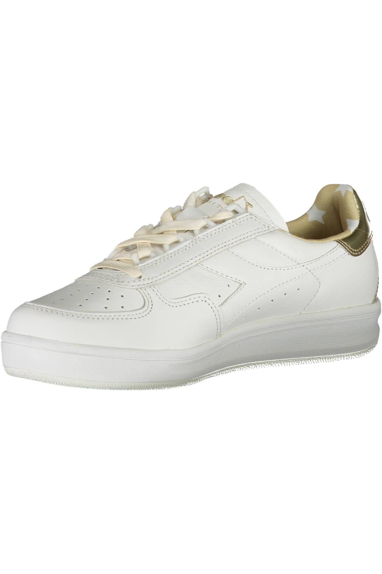 Diadora White Fabric Women Sneaker