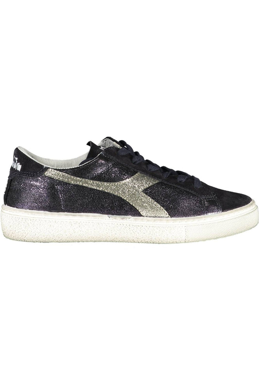 Diadora Black Fabric Women Sneaker