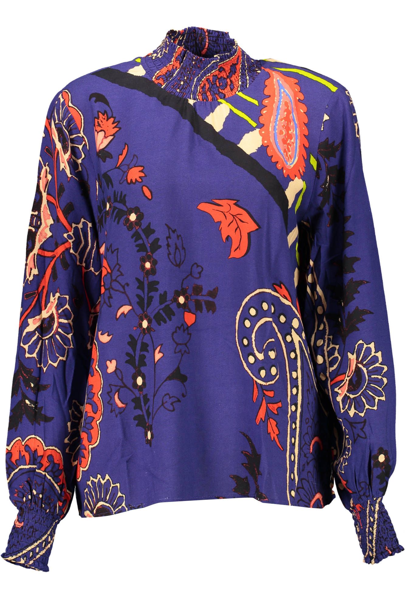 Desigual Blue Viscose Women Shirt