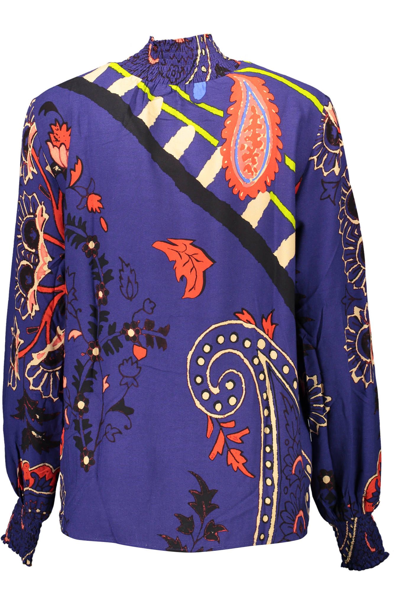 Desigual Blue Viscose Women Shirt