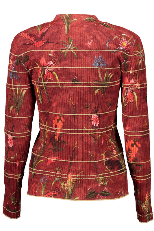 Desigual Red Polyester Women Sweater