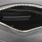 Burberry Thornton Small Grey Embossed Logo Grainy Leather Crossbody Handbag