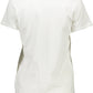 Levi's White Cotton Women T-Shirt