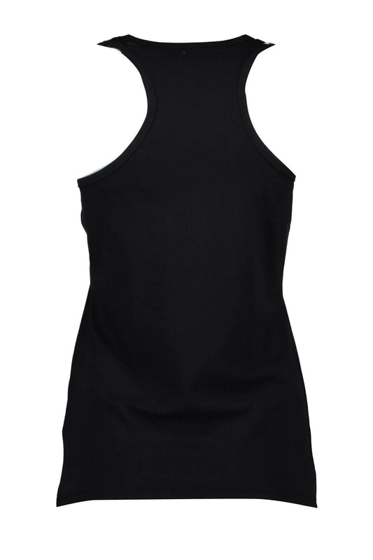 Silvian Heach Black Cotton Women Tank Top