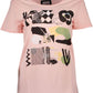 Silvian Heach Pink Cotton Women T-Shirt