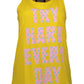 Silvian Heach Yellow Cotton Women Tank Top