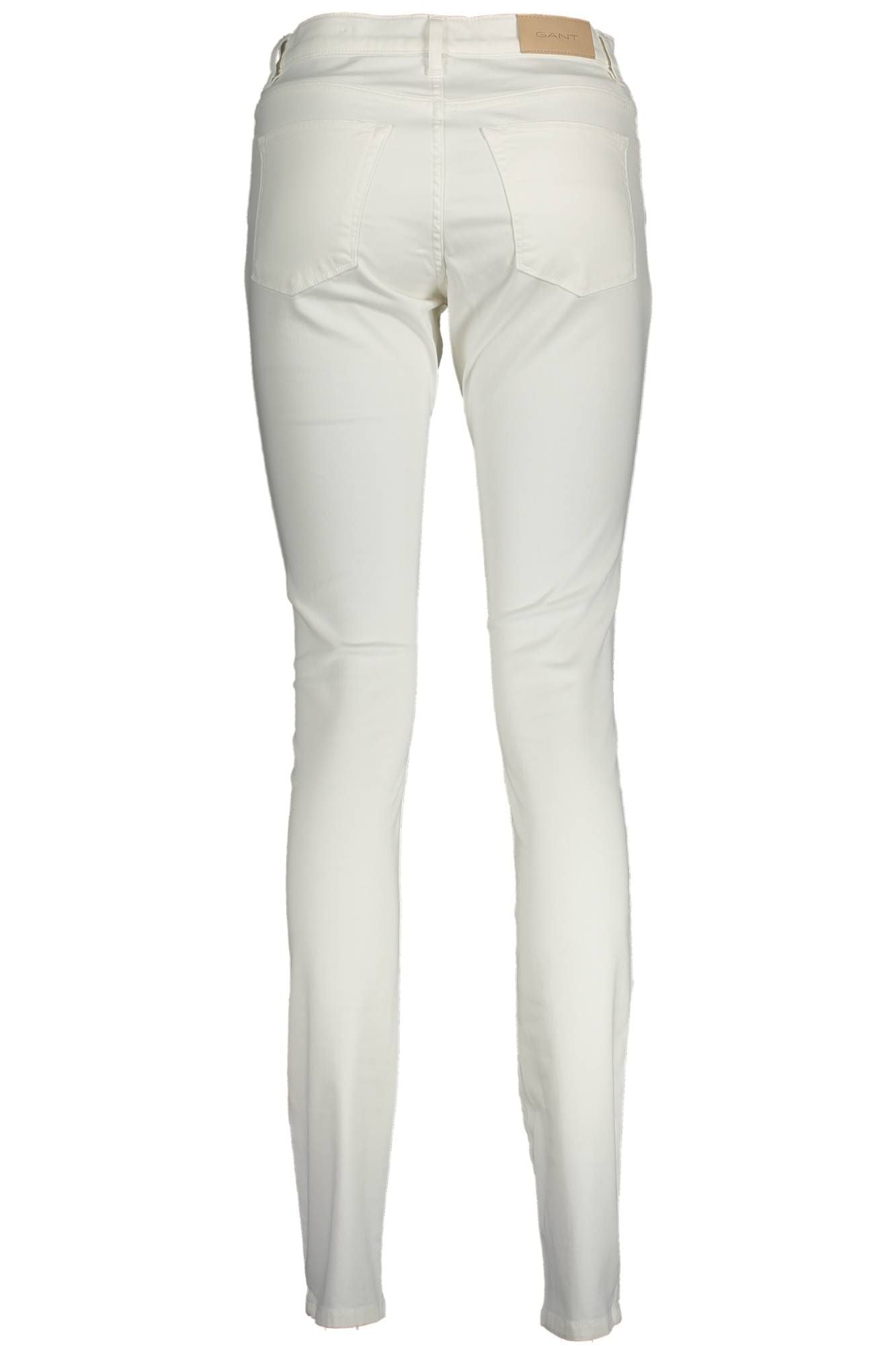 Gant White Cotton Women Pant