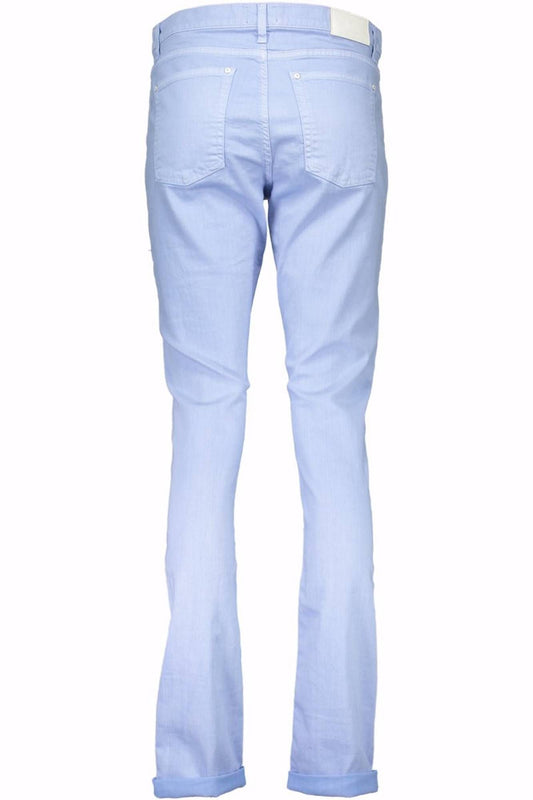 Gant Light Blue Cotton Women Jean