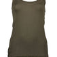 Silvian Heach Green Cotton Women Tank Top