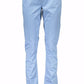 Gant Light Blue Cotton Women Trouser