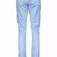 Gant Light Blue Cotton Women Trouser