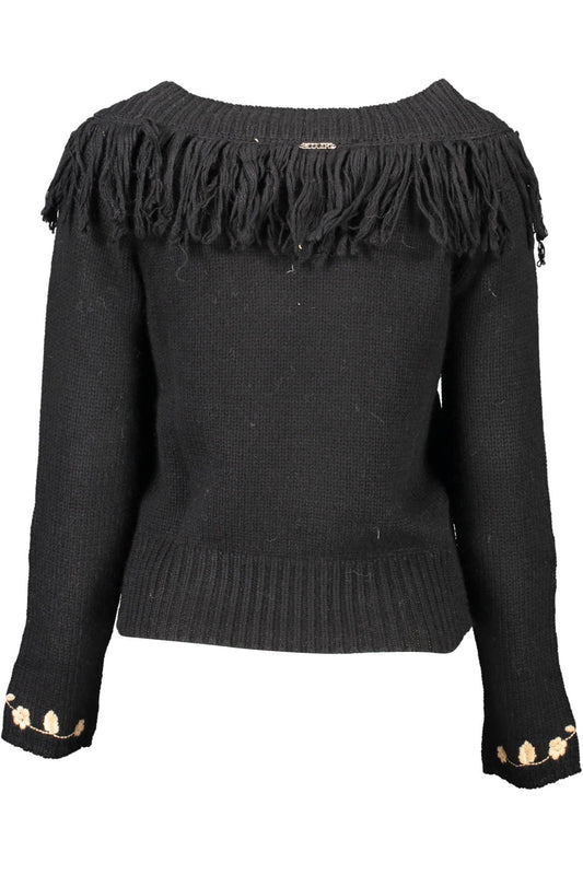 Blugirl Black Wool Women Sweater