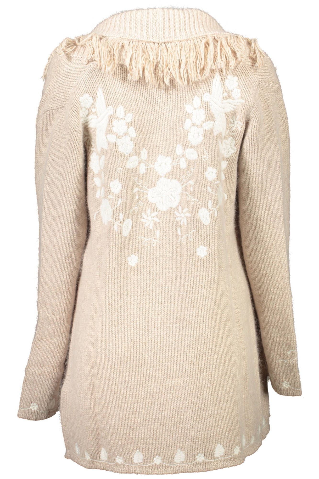 Blugirl Beige Wool Women Sweater