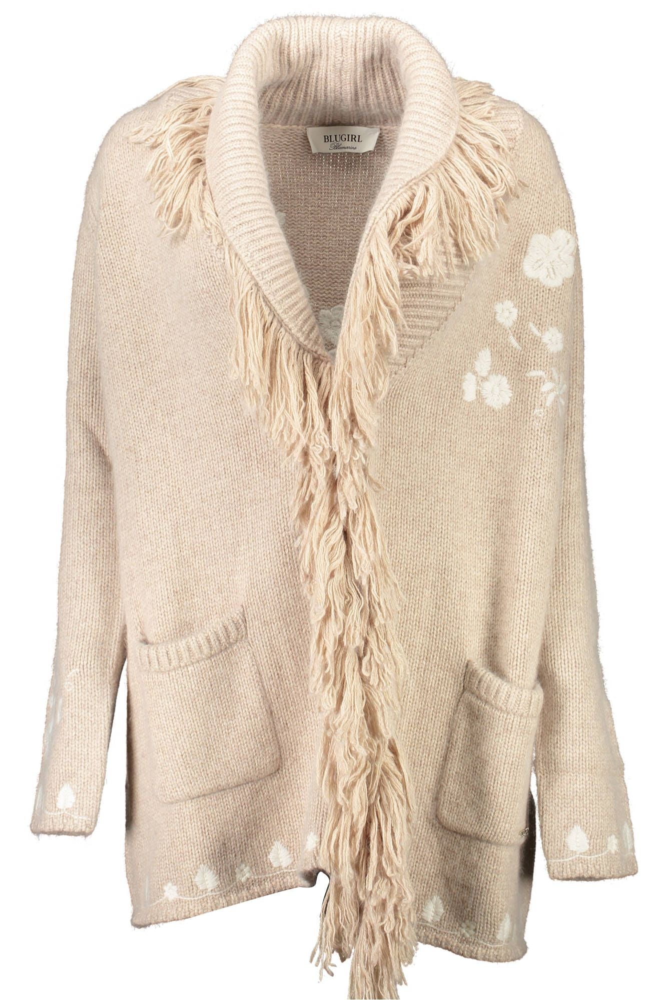 Blugirl Beige Wool Women Sweater