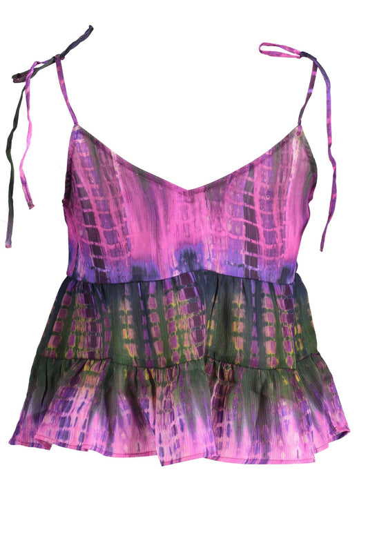 Desigual Purple Polyester Women Top