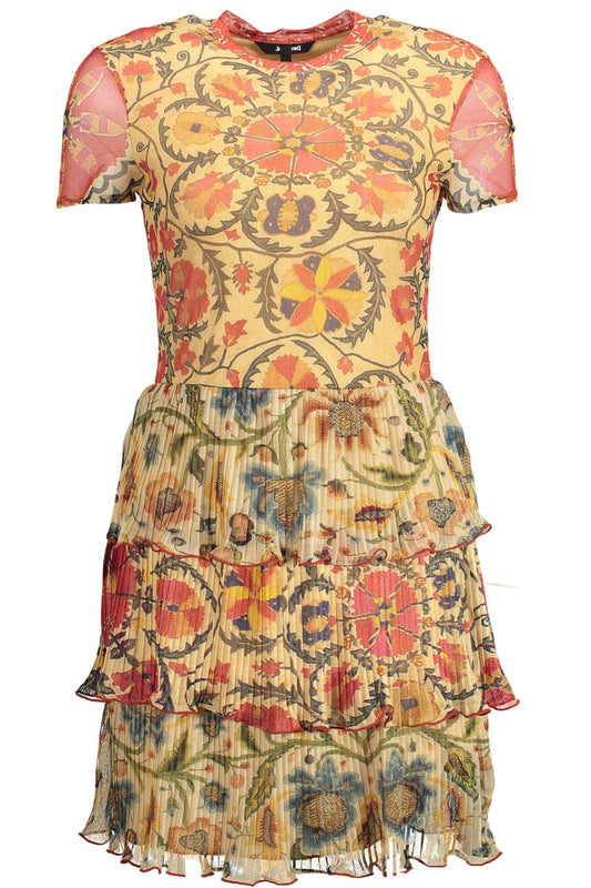 Desigual Beige Polyester Women Dress