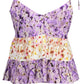 Desigual Purple Linen Women Top