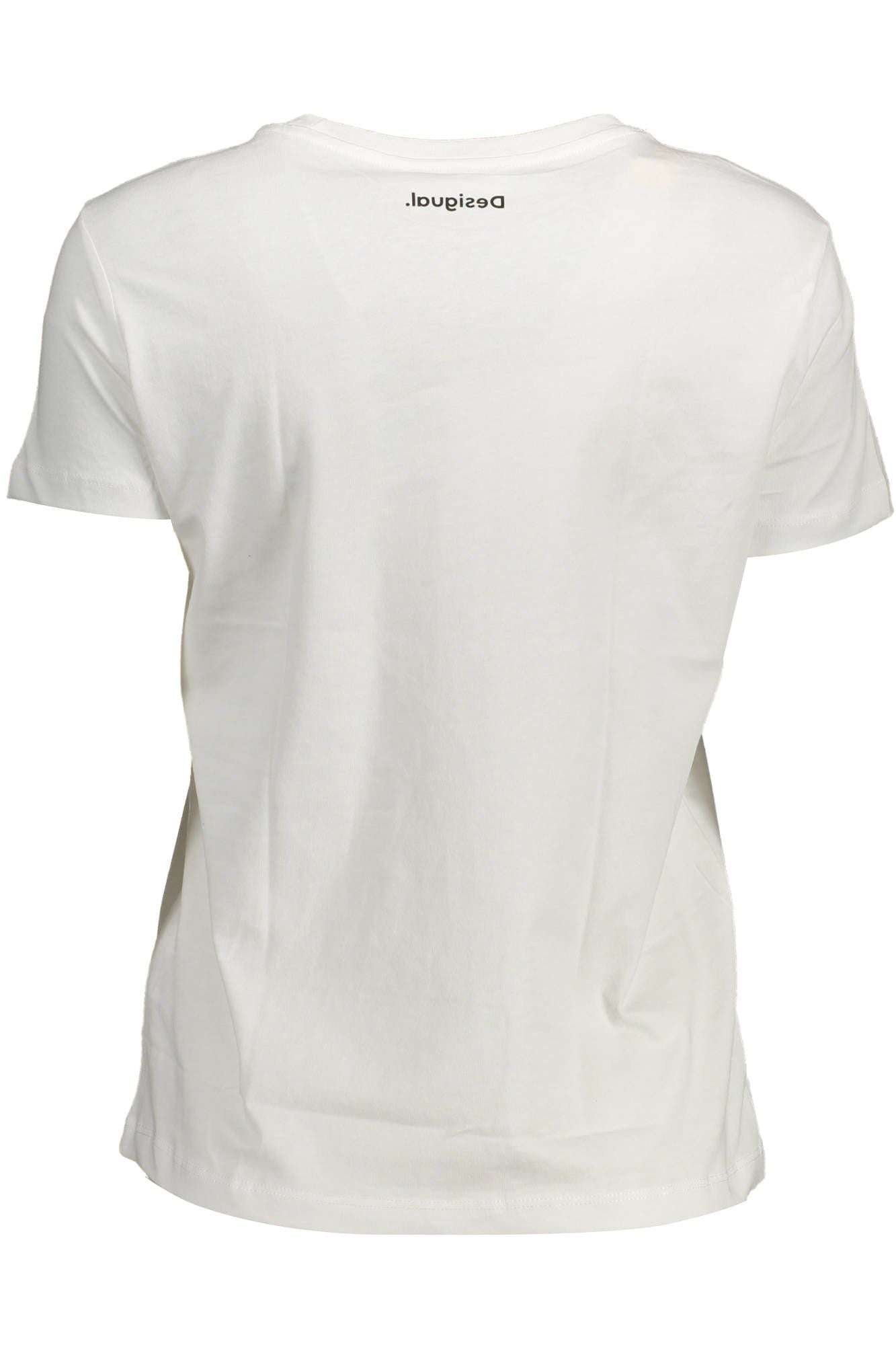 Desigual White Cotton Women Top