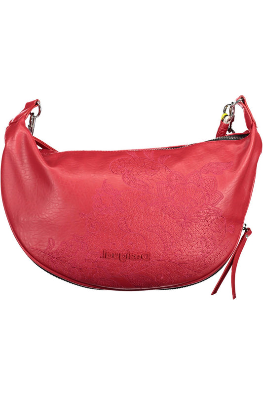 Desigual Red Polyethylene Handbag