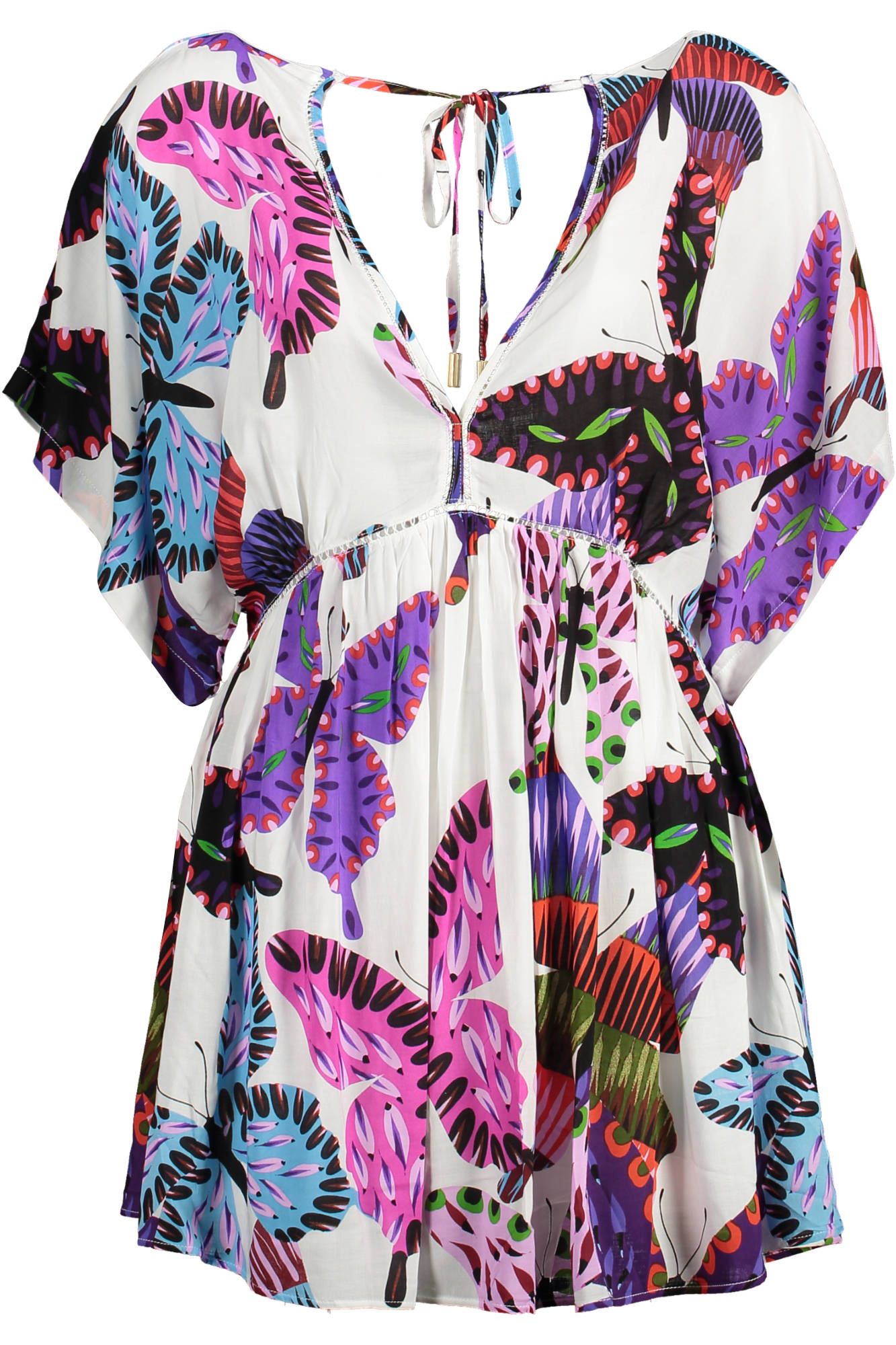 Desigual White Viscose Women Dress