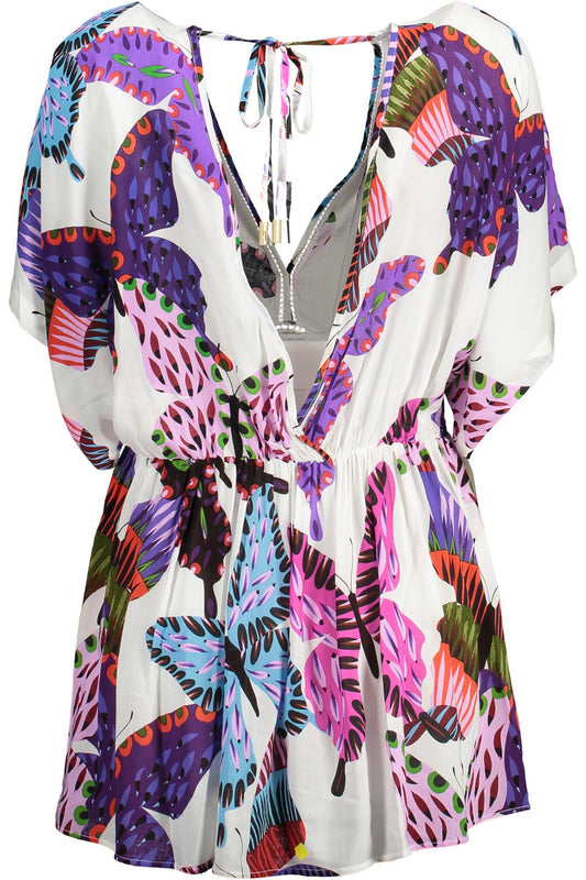 Desigual White Viscose Women Dress