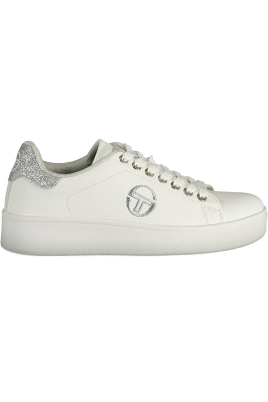 Sergio Tacchini White Polyester Women Sneaker