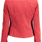 Desigual Red Polyurethane Women Jacket