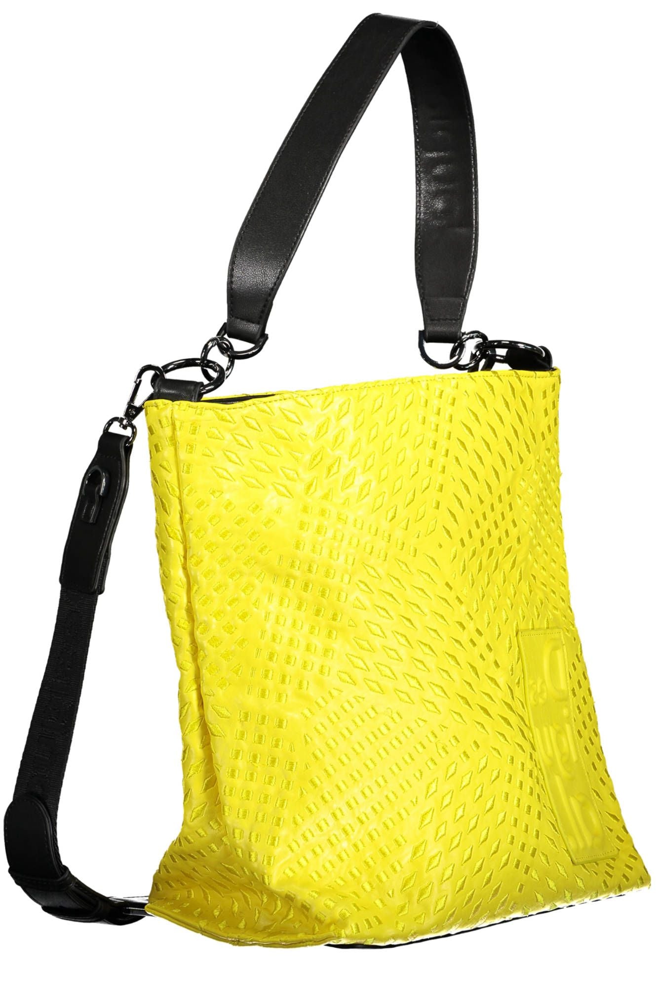 Desigual Yellow Polyurethane Women Handbag