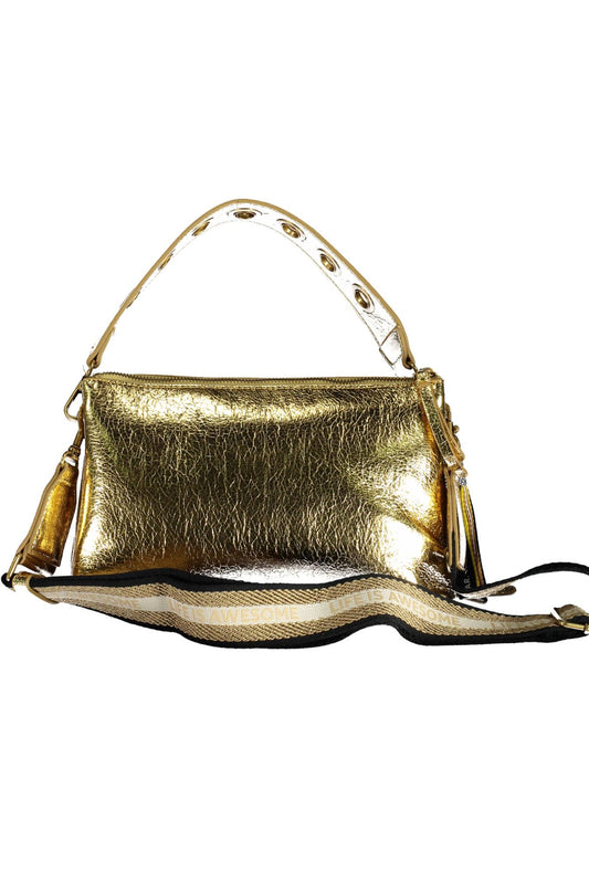 Desigual Gold Polyurethane Women Handbag