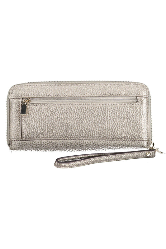 Guess Jeans Silver Polyurethane Women Wallet