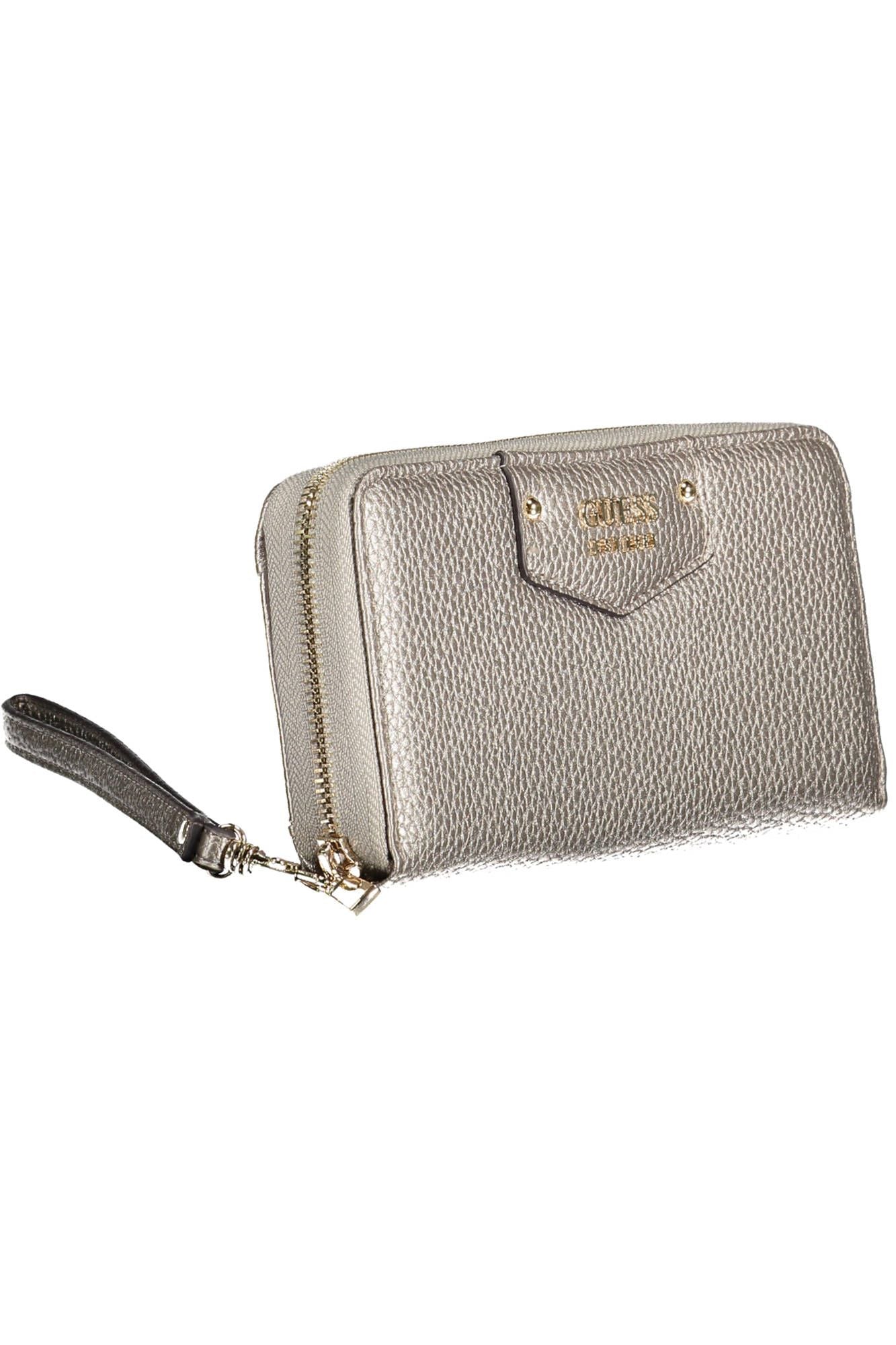 Guess Jeans Silver Polyurethane Women Wallet