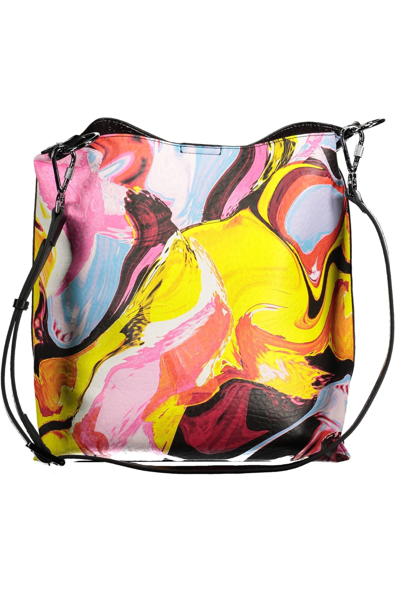 Desigual Yellow Polyurethane Women Handbag