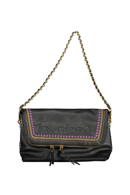 Desigual Black Polyurethane Women Handbag