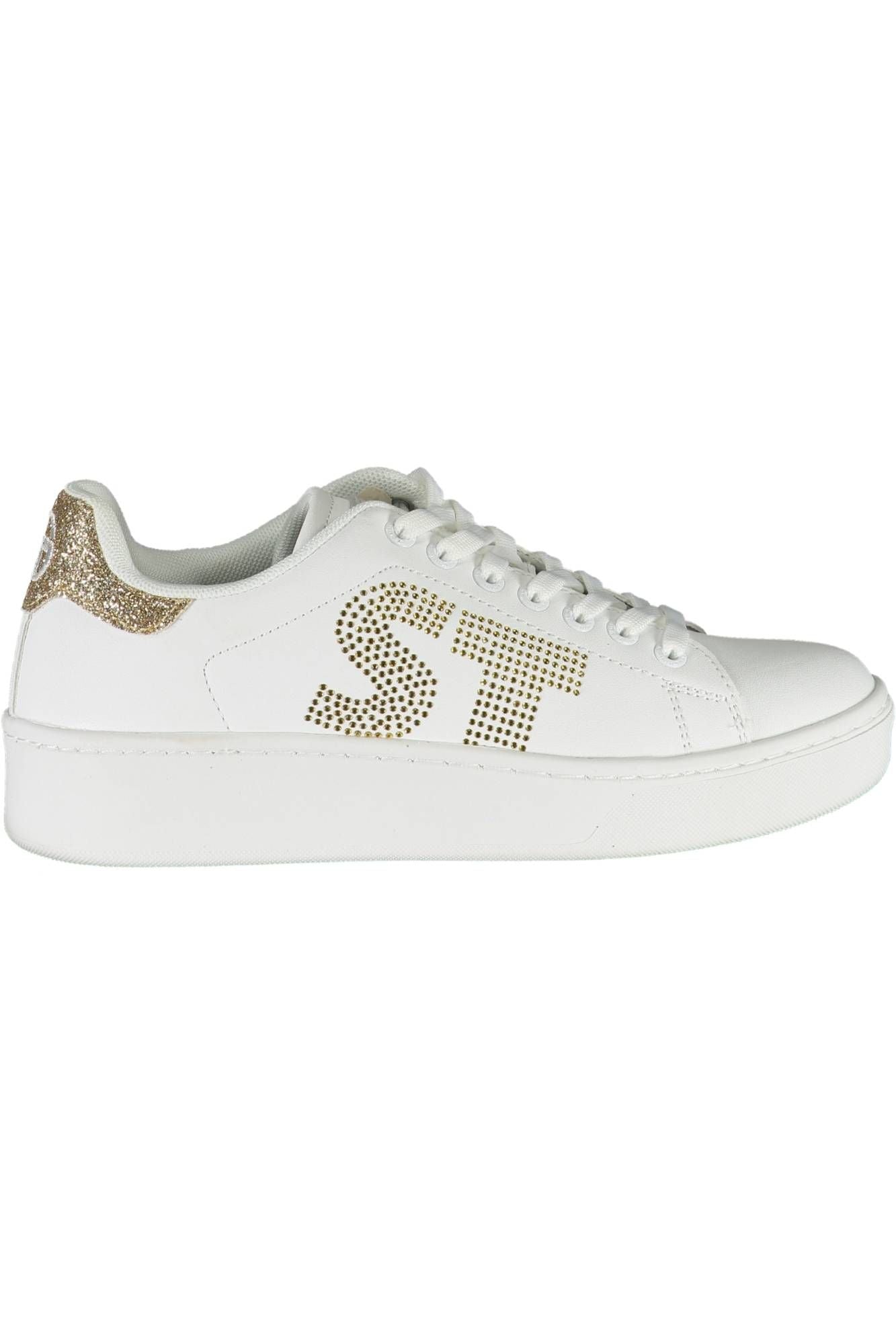 Sergio Tacchini White Polyester Women Sneaker