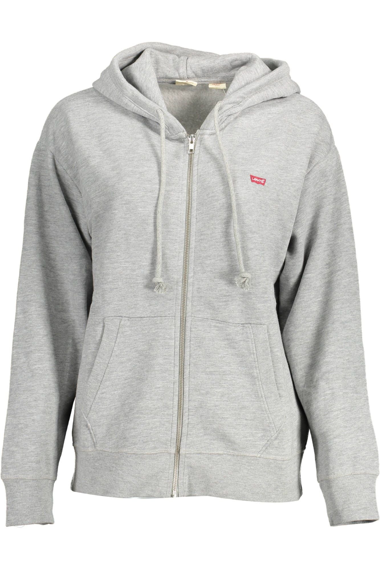 Levi's Gray Cotton Women Sweater