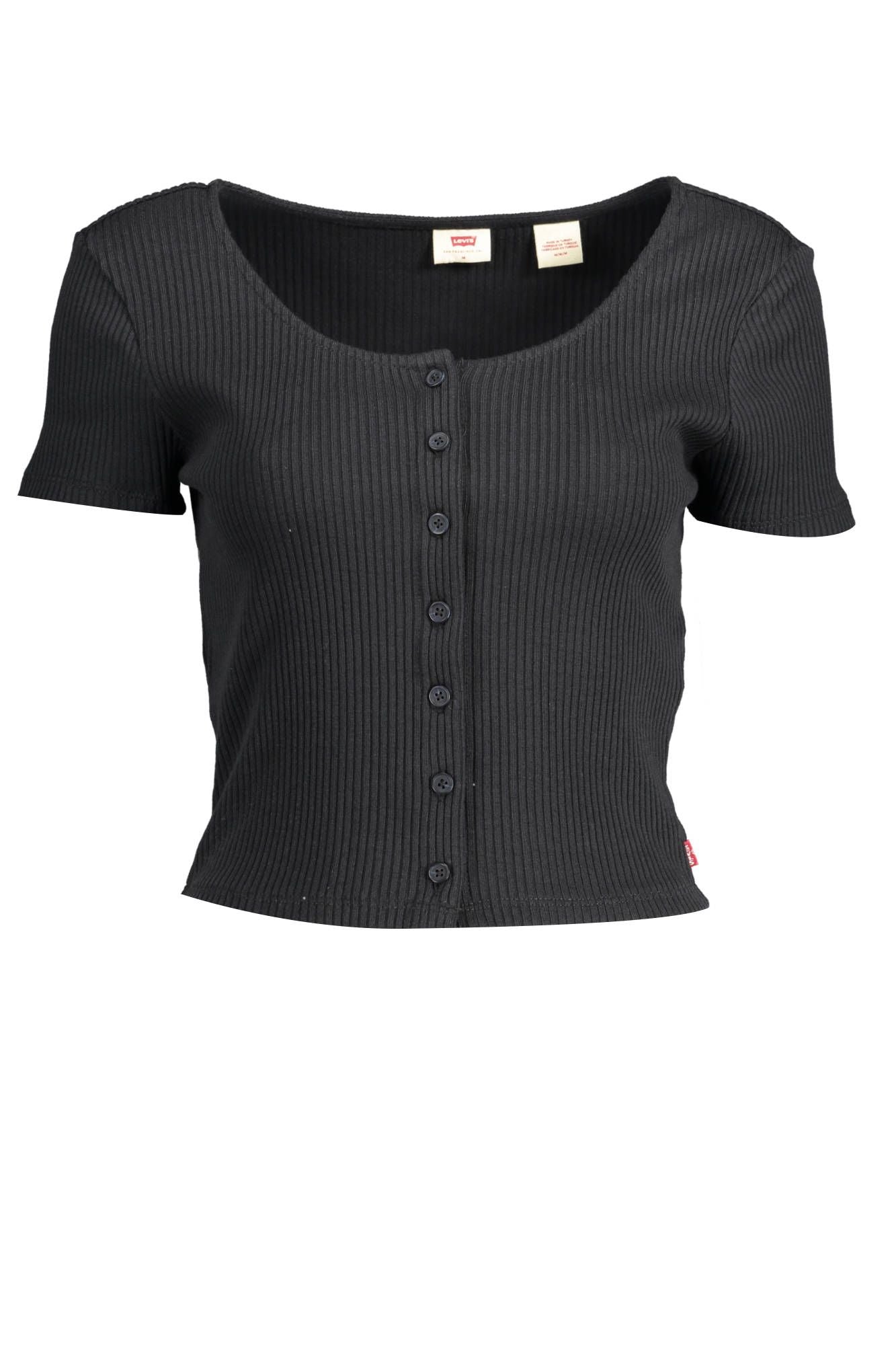 Levi's Black Cotton Women Top