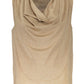 Just Cavalli Gold Viscose Women Top