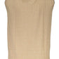 Just Cavalli Gold Viscose Women Top