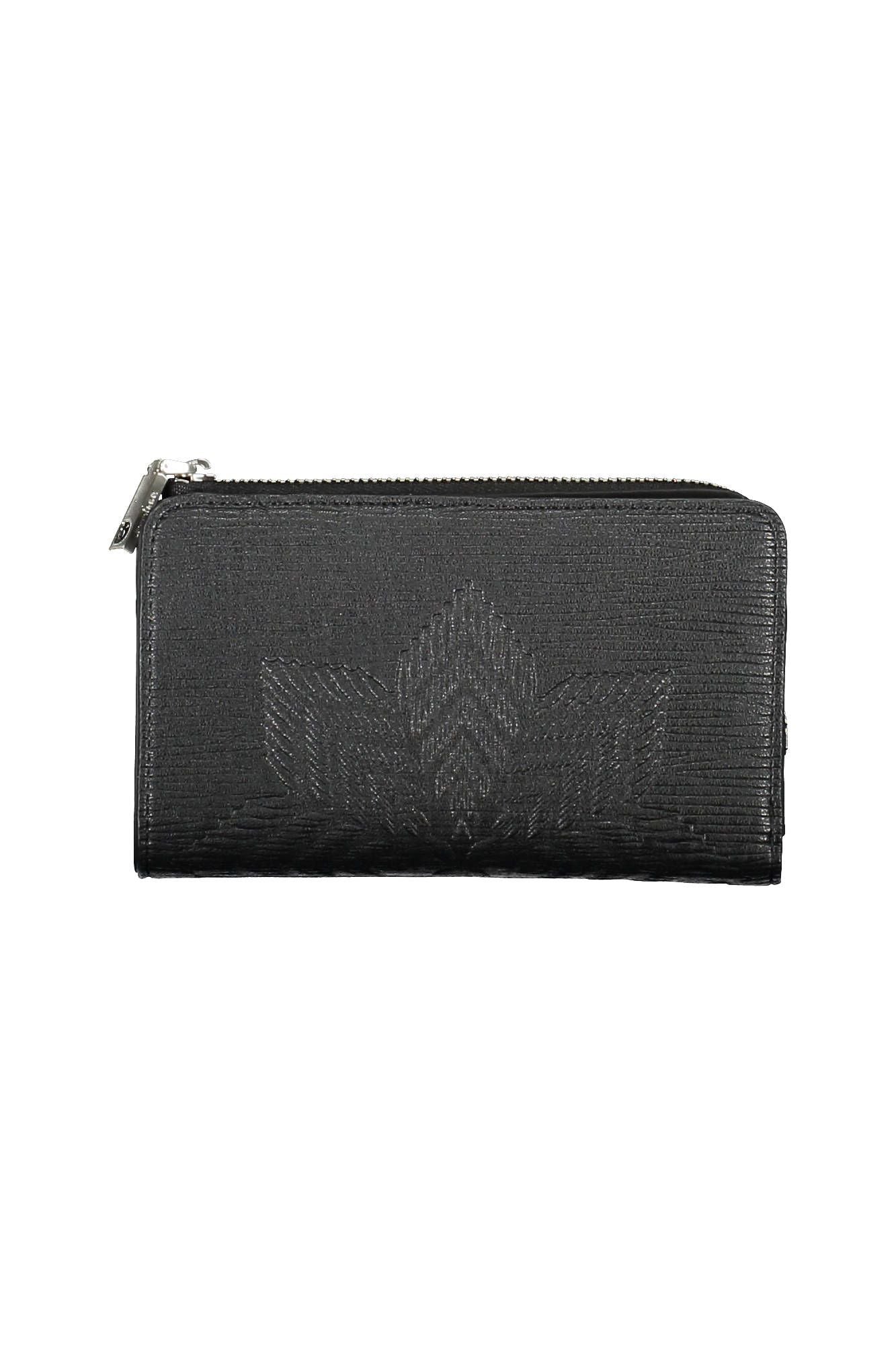 Desigual Black Polyurethane Women Wallet