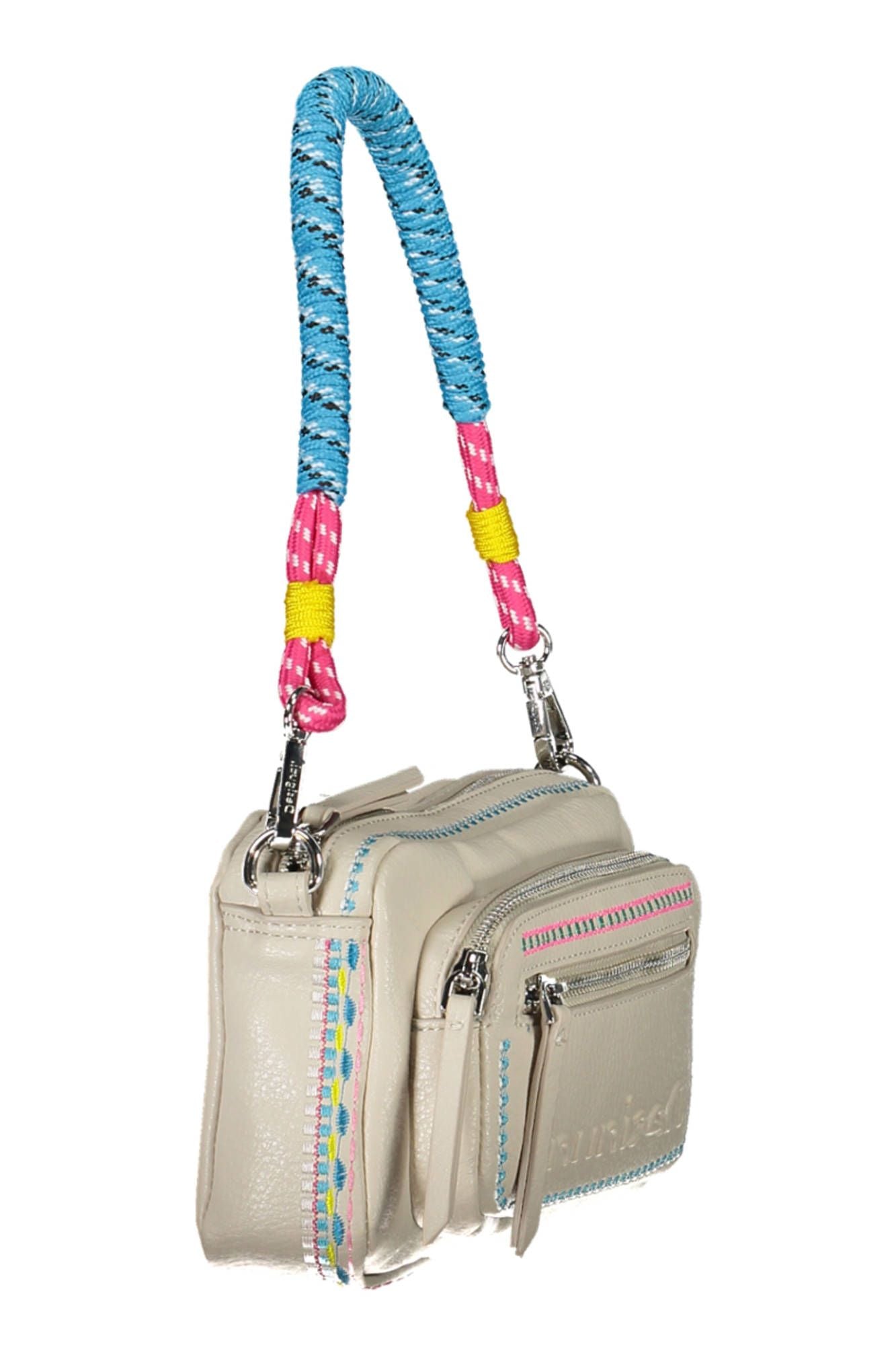 Desigual White Polyurethane Women Handbag