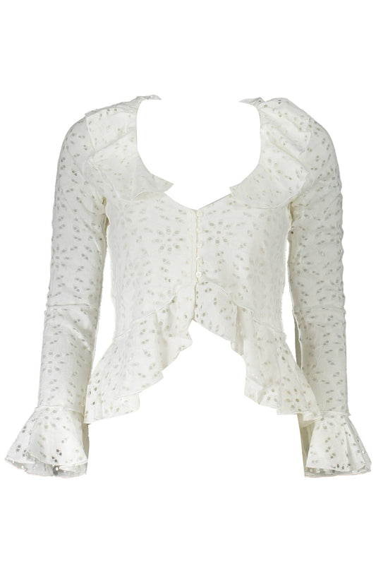 Desigual White Cotton Women Blouse