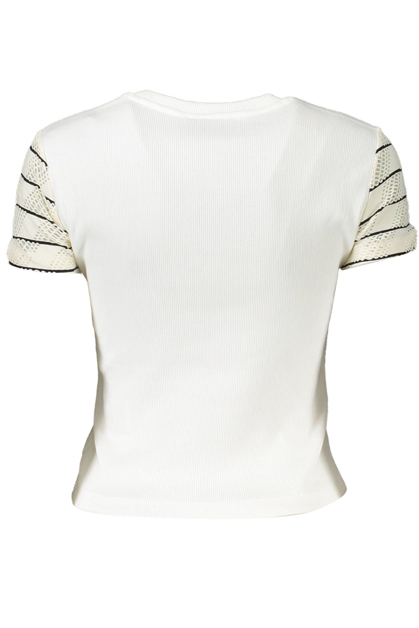 Desigual White Cotton Women T-Shirt