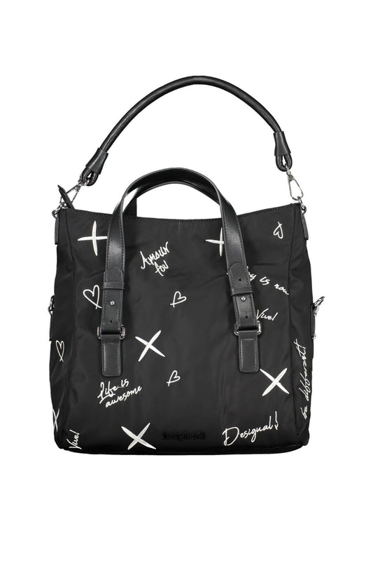 Desigual Black Polyethylene Women Handbag